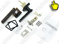 HDcom SL-803 Smart - биометрический электронный замок на дверь - комплектация