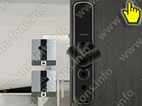 HDcom SL-K-889 Smart-WiFi - биометрический Wi-Fi замок для дверей с распознованием лиц - пример использования
